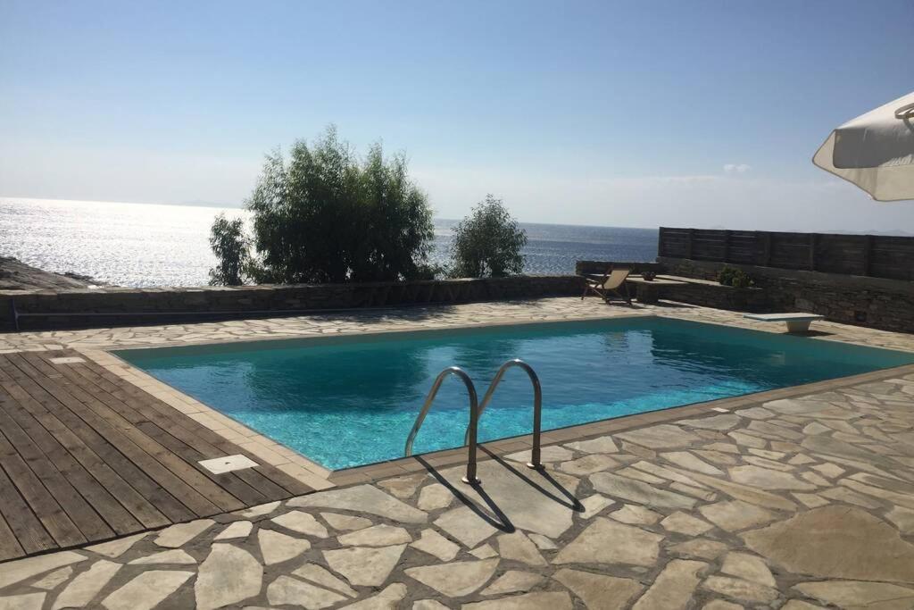 Sunset Villa With Swimming Pool At Tzia Ligia  Zewnętrze zdjęcie